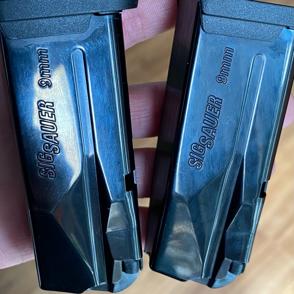 Sig Sauer p365 magazines (2). New unused without box.